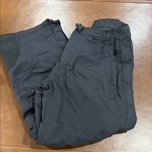Obermeyer Men’s Lined Ski Pants – Size Large Short – Adjustable Waist